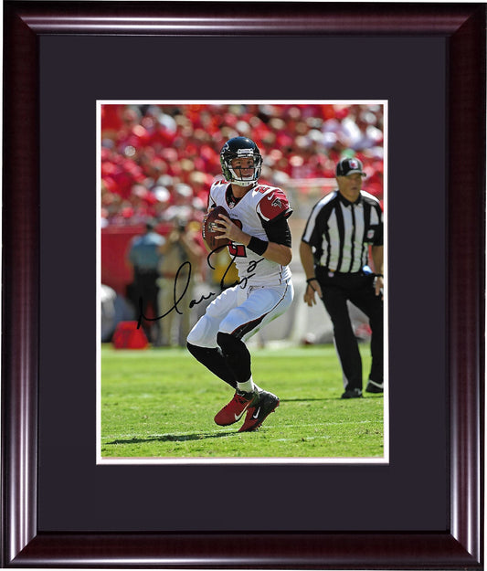 Matt Ryan signed 8x10 photo framed autograph Falcons Team COA NFL MVP Super Bowl