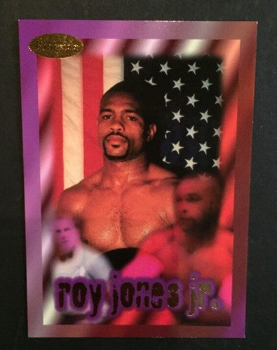 MIKE TYSON Roy Jones Jr Lennox Lewis 1996 ringside PROMO BOXING 3 CARD Set MINT