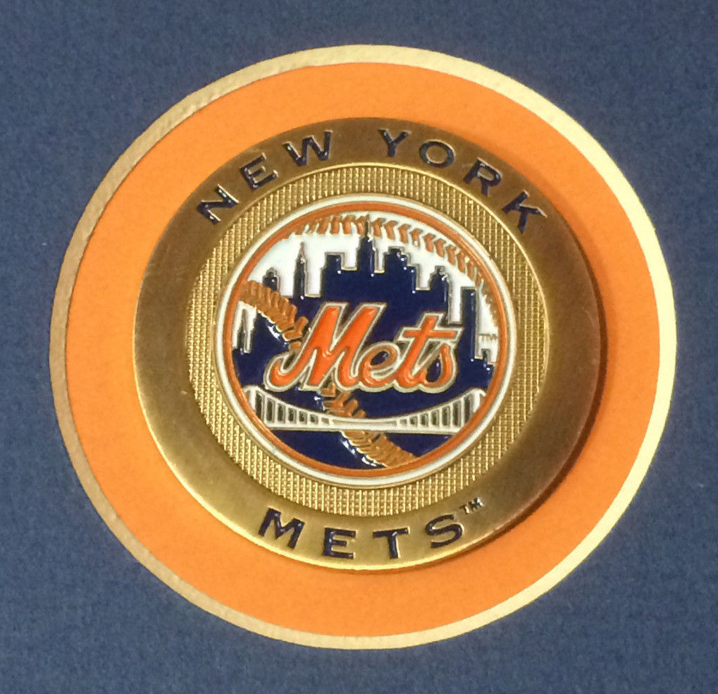 Tom Seaver day signed 11x14 photo framed Mets coin autograph ins 7-24-88 CBM COA