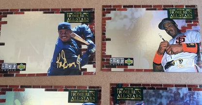 1994 Ud HOME RUN ALL STARS 8 CARD HOLOGRAM SET Coa Griffey Jr Bonds Piazza
