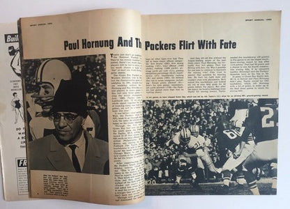 1963 SPORT ANNUAL Magazine Mickey MANTLE WILT CHAMBERLAIN LISTON