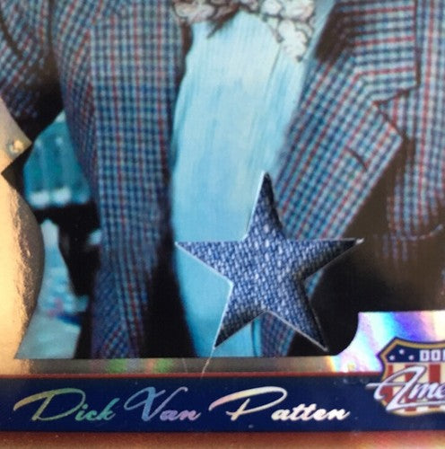 DONRUSS AMERICANA Dick Van Patten Eight Is Enough Tv SWATCH Patch / 100 PROOF Mt