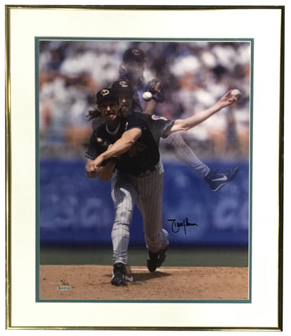 Randy Johnson Diamondbacks signed 16x20 framed photo autograph HOF UDA COA /200