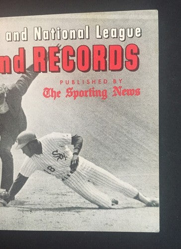 1974 Official BaseBall A.l & National League Schedule Records The Sporting News