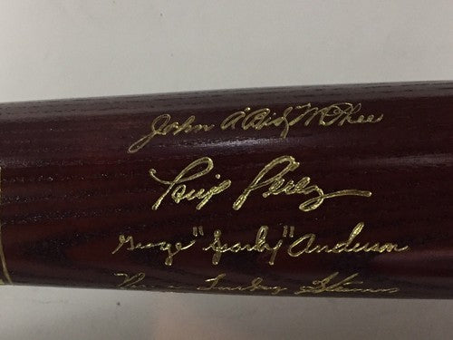 2000 Hall Of Fame Commemorative LS Engraved Auto HOF Bat Carlton Fisk Le/1000 Mt