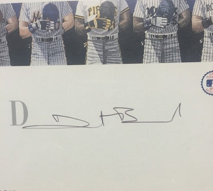 Dwight Baird Signed Litho Poster At Twilight's Last Gleaming Baseball Framed
