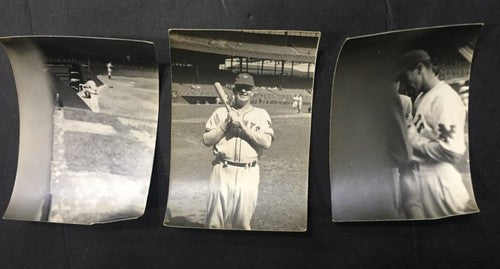 1941 Ny Giants Scorecard Polo Grounds Photo Signed Gabby Hartnett Carl Hubbell