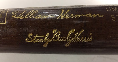 1975 Hall Of Fame Commemorative LS Engraved Auto HOF Bat Ralph Kiner Le/ 500 Mt