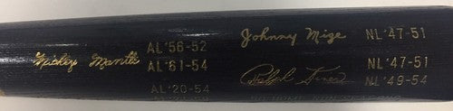 50 Home Run HR Seasons LS Gold Auto HOF Bat LE/1000 mickey mantle Hall Of Fame