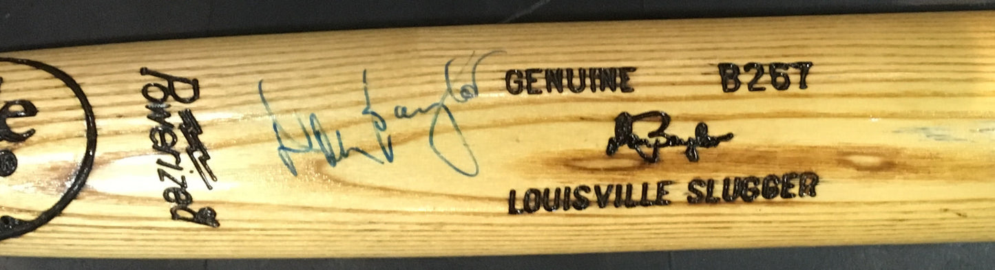 Don Baylor signed game used 1983 Yankees LS B267 baseball bat auto CBM COA