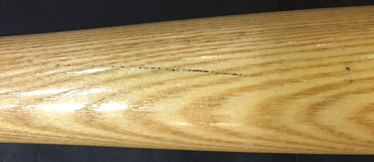Don Baylor signed game used 1983 Yankees LS B267 baseball bat auto CBM COA