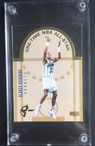 Alonzo Morning  1993-94 UPPER DECK SE ALL-STAR DIE CUT #E2 Hornets SP Mint