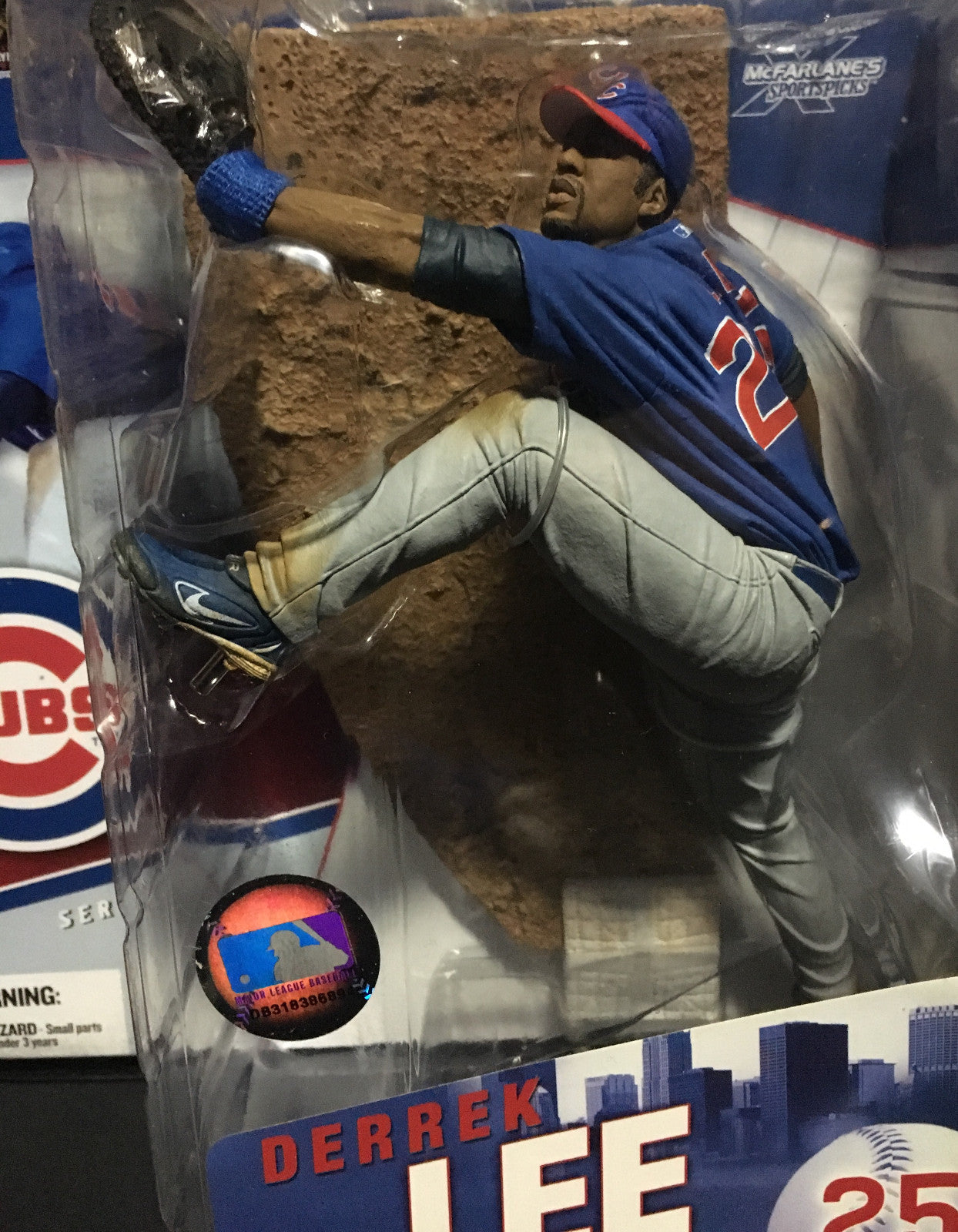 Troy Glaus & Derrek Lee Big League Home Run Challenge series 15 Mcfarlane 2 lot