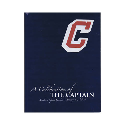 Mark Messier The Captain Retirement night Program #11 ny Rangers 2006 mint msg