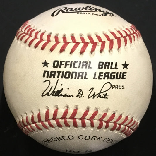 Earl Weaver Dick Williams 1973 ALCS managers signed nl baseball 2 auto HOF COA
