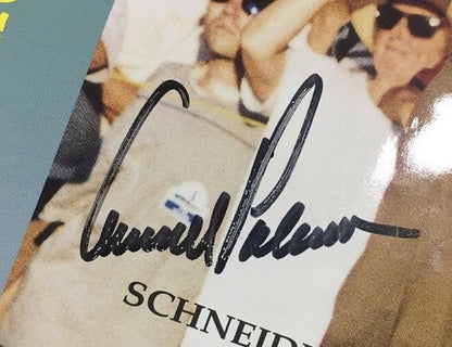 Arnold Palmer & Quigley Signed Golf Program 1997 LI Classic Autograph Cbm coa