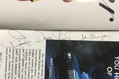 Arnold Palmer & Quigley Signed Golf Program 1997 LI Classic Autograph Cbm coa