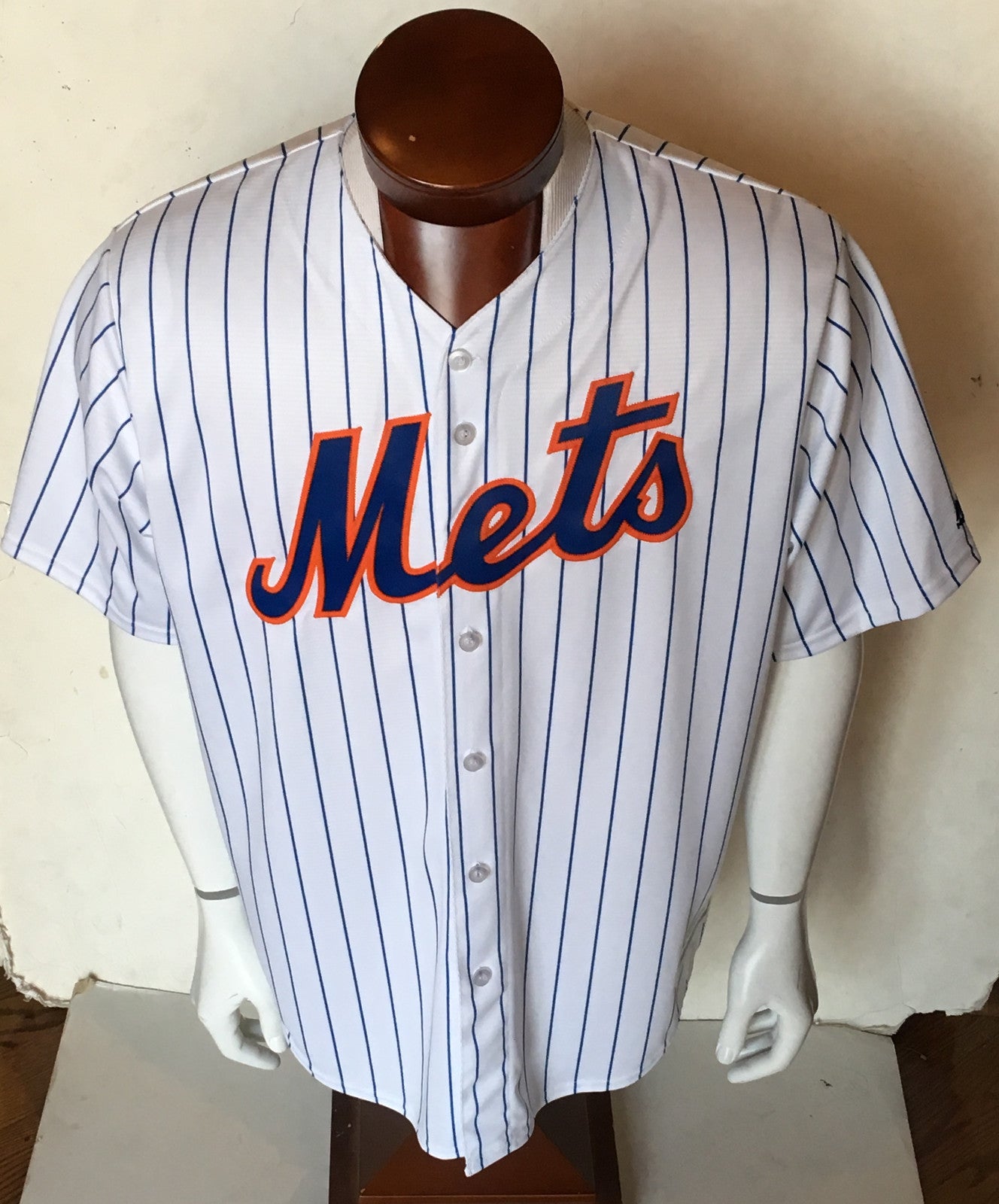 Noah Syndergaard Mets signed 4 stat jersey THOR Debut autograph MLB Holo COA