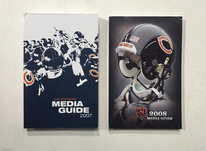 2007 & 2008 Chicago Bears NFL Football Media GUIDE Cd Brian Urlacher Forte