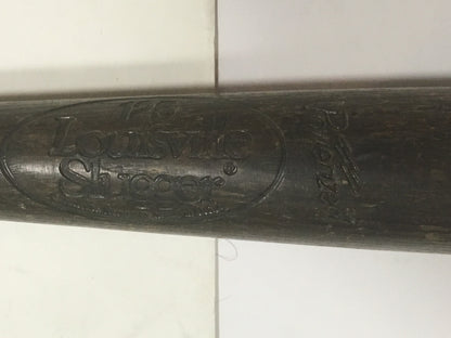 Al Pedrique Mets Pirates game used 34" LS S2 baseball bat CBM COA