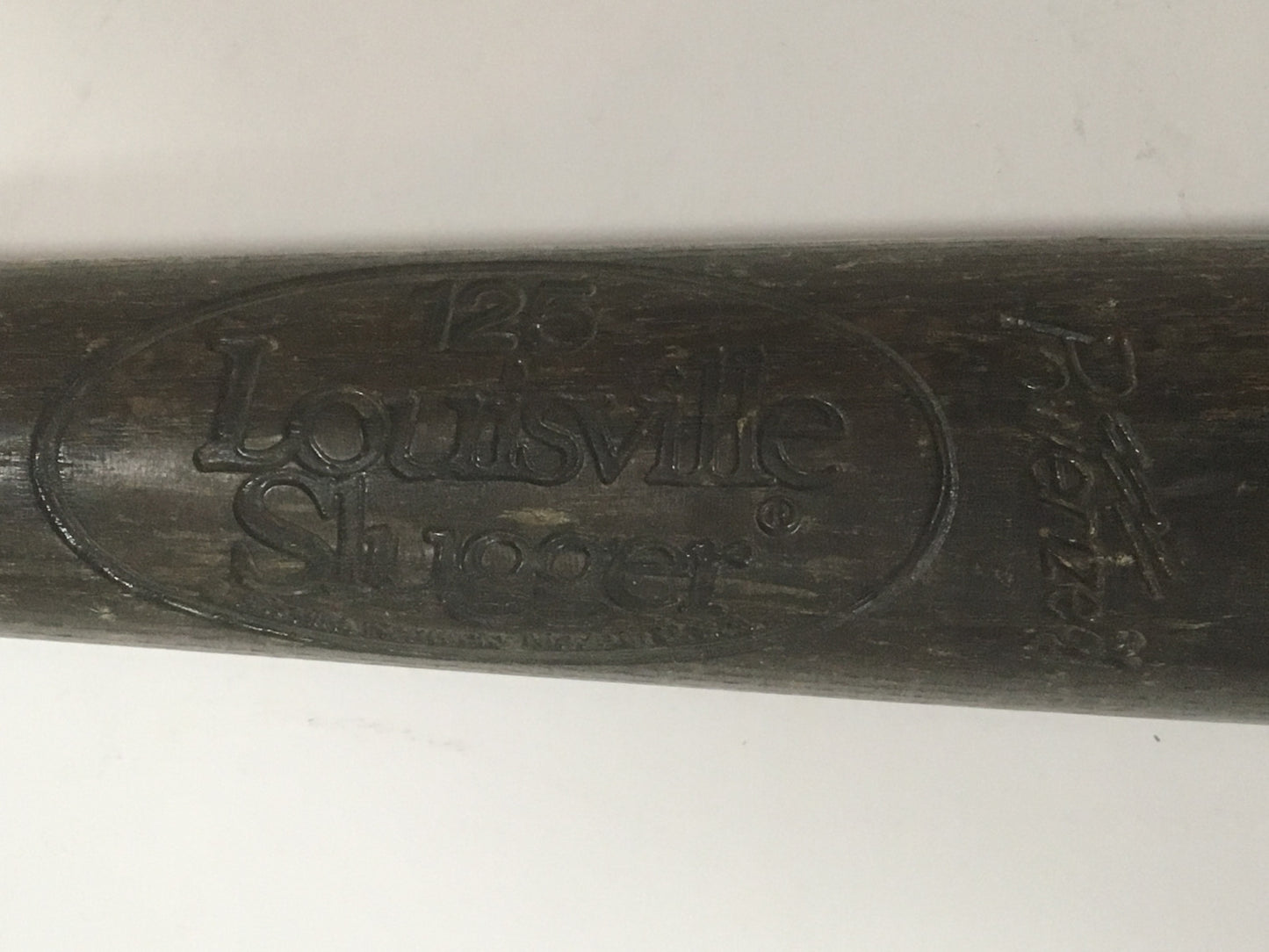 Al Pedrique Mets Pirates game used 34" LS S2 baseball bat CBM COA