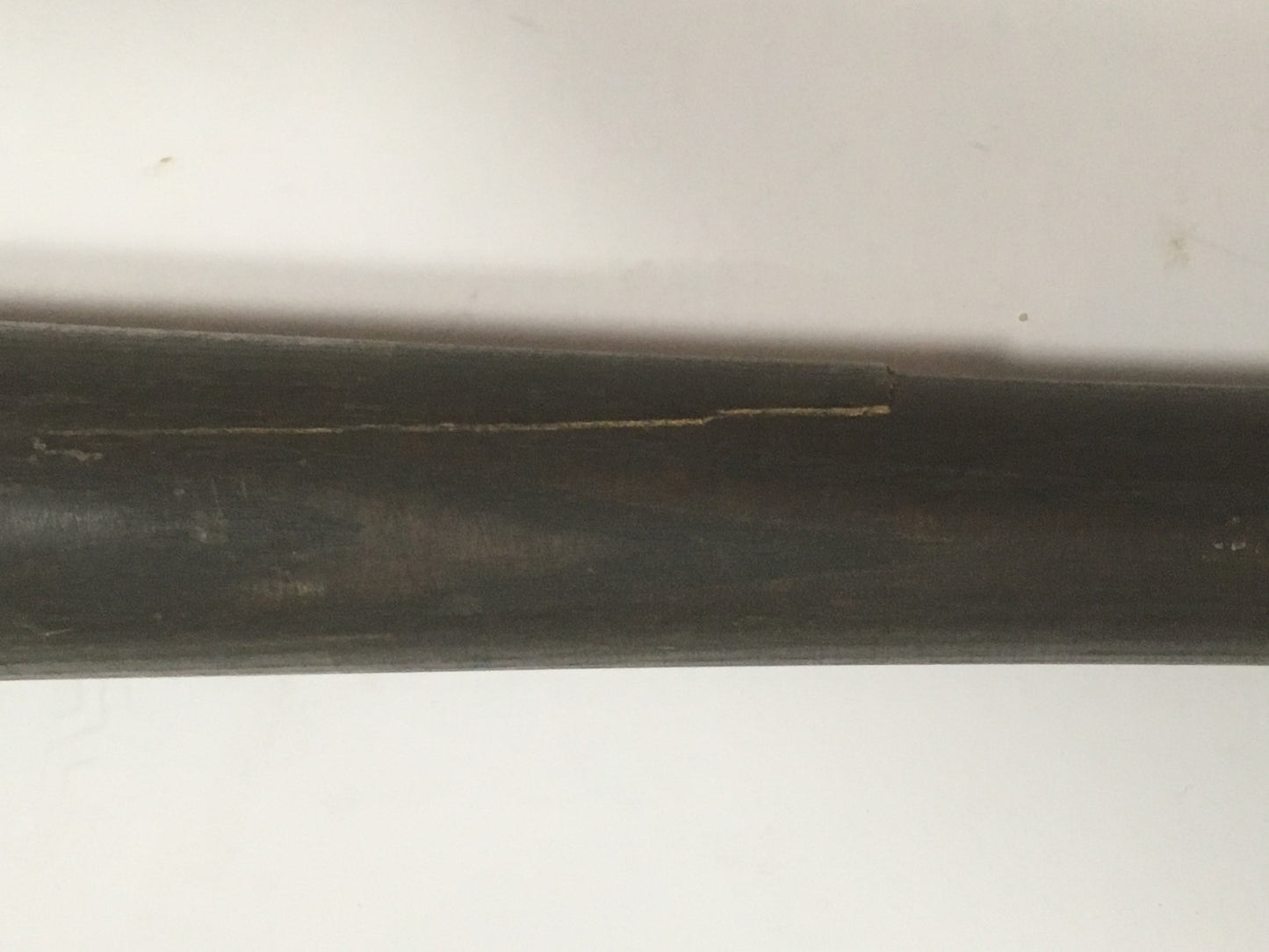 Al Pedrique Mets Pirates game used 34" LS S2 baseball bat CBM COA