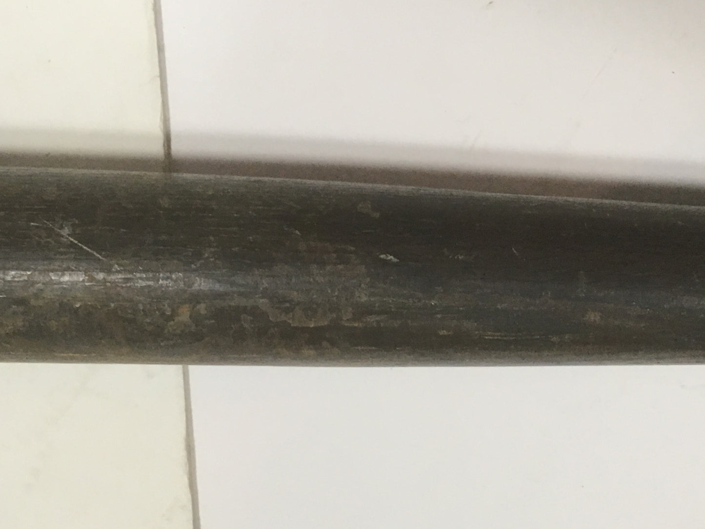 Al Pedrique Mets Pirates game used 34" LS S2 baseball bat CBM COA