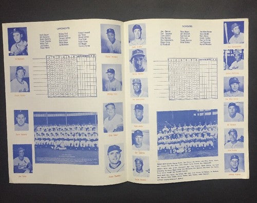 1980 Mets Oldtimers Game 2 Page  Program Shea Stadium DUKE SNIDER Willie Mays