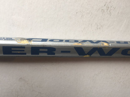 Rick DiPietro Islanders signed game used Sher-Wood hockey Goalie stick Auto COA