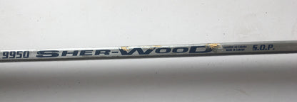Rick DiPietro Islanders signed game used Sher-Wood hockey Goalie stick Auto COA