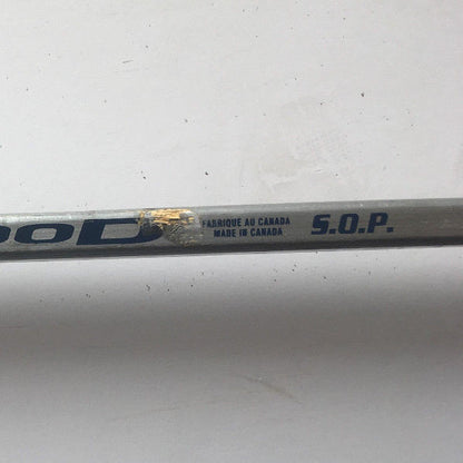 Rick DiPietro Islanders signed game used Sher-Wood hockey Goalie stick Auto COA