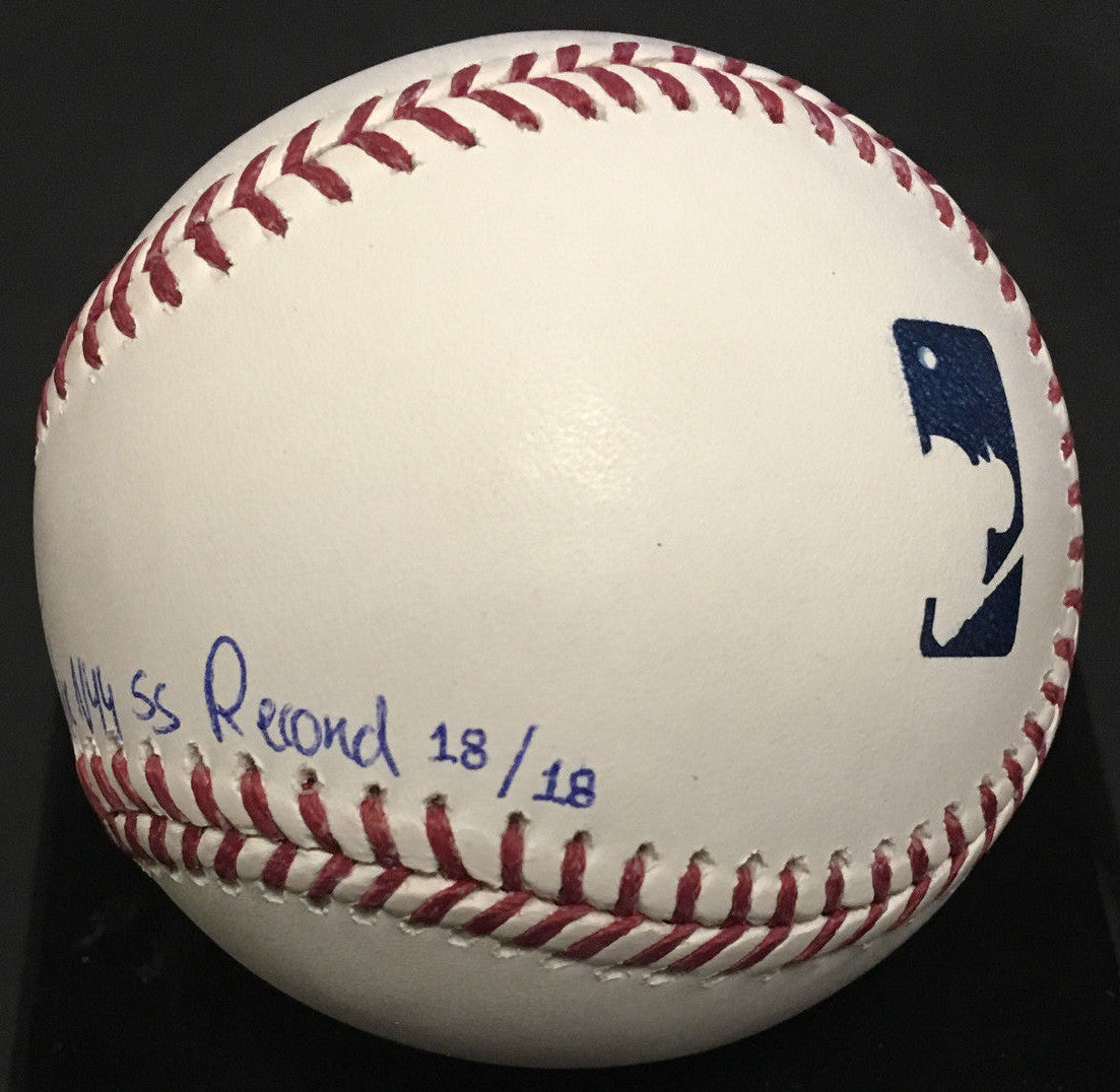 Sir Didi Gregorius signed 25 Hr Yankees SS record Baseball auto Steiner 18/18