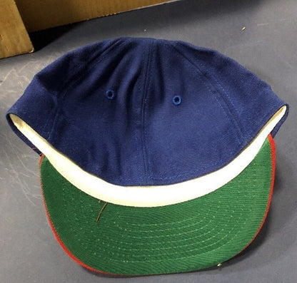 Texas Rangers Hat Blue Red ON FIELD Game Fitted Hat 6 7/8 MLB SnapBack New