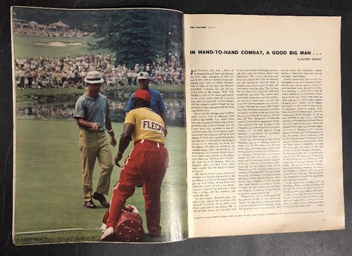 1967 Sports Illustrated Magazine Jack Nicklaus US Open Cover Tom Seaver Rookie