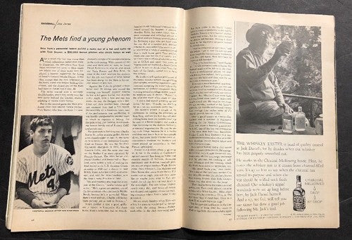 1967 Sports Illustrated Magazine Jack Nicklaus US Open Cover Tom Seaver Rookie