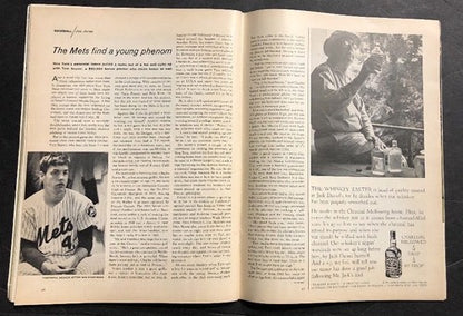 1967 Sports Illustrated Magazine Jack Nicklaus US Open Cover Tom Seaver Rookie