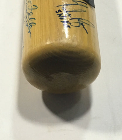 No Hitter signed 10 auto baseball bat Tom Seaver Sandy Koufax Ryan JSA LOA 1/1