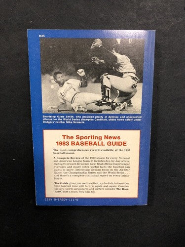 1983 The Sporting News Baseball Library Official Baseball Guide & Register Set