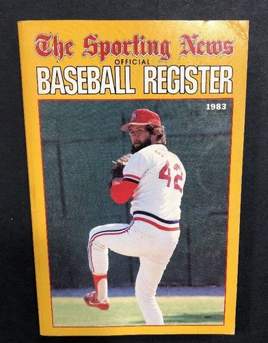 1983 The Sporting News Baseball Library Official Baseball Guide & Register Set