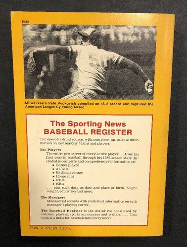 1983 The Sporting News Baseball Library Official Baseball Guide & Register Set