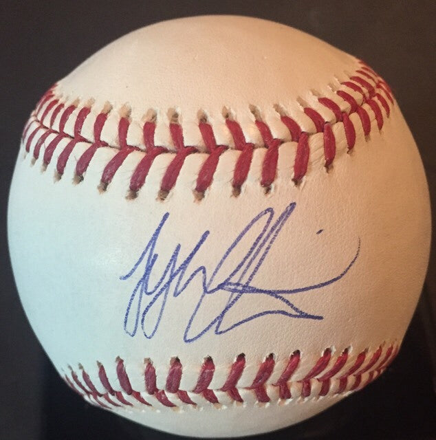 Tyler Austin Signed Mlb Baseball Yankees Rookie Autograph Steiner COA mint