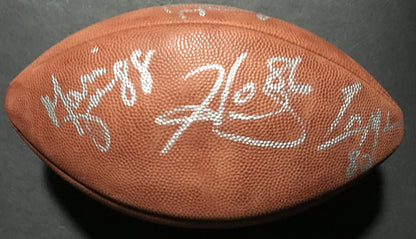 2003 AFC Pro Bowl signed 6 auto NFL Football Peyton Manning Marvin Harrison COA