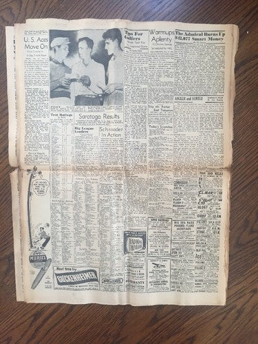 Babe Ruth Dies New York Journal American newspaper August 17 1948 Rare ORIGINAL