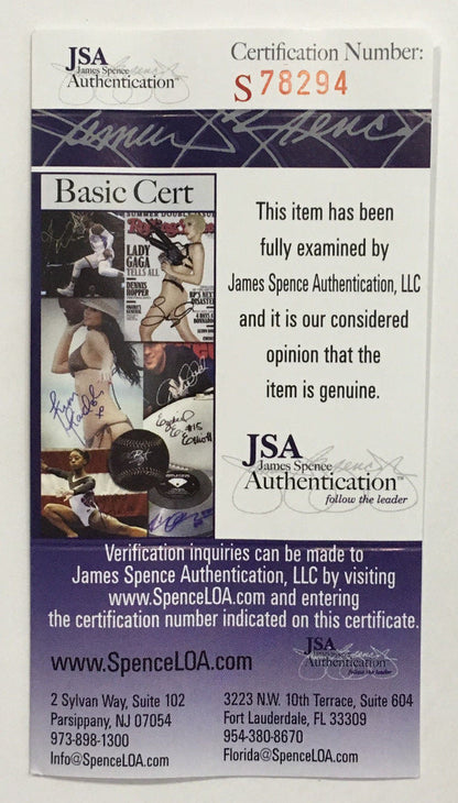 Clint Frazier signed Rawlings Pro baseball bat ins 2013 1st rd pick auto JSA COA
