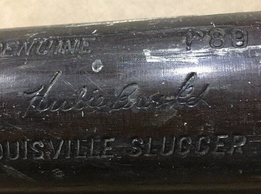 Hubie Brooks NY Mets Expos  Louisville Slugger P89 Game Used Bat 1981 -83 W/ Coa