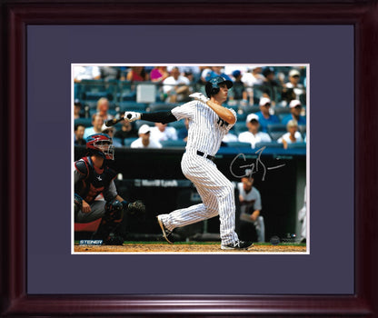 Greg Bird signed 8x10 1st HR photo framed Yankees autograph Steiner COA