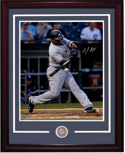 Miguel Andujar signed 16x20 photo framed coin yankees rookie auto Steiner COA