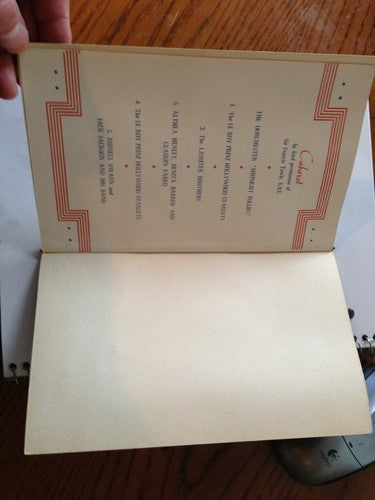 First Visit American Boxing Team Program To London Dorchestor Hotel 1936 MINT