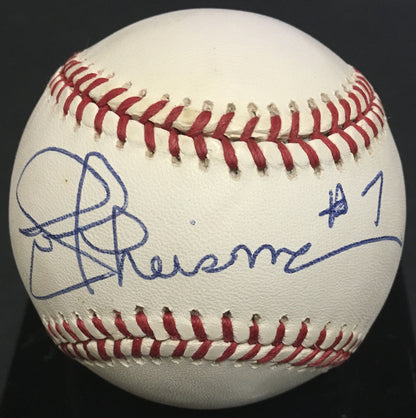 Joe Theismann Redskins QB signed Official NL Baseball autograph PSA COA RARE