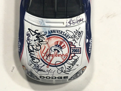 Yogi Berra & Richard Petty signed Action Toy stock car 2 auto Steiner COA LE